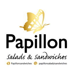 Papillon Salat & Sandwiches logo.